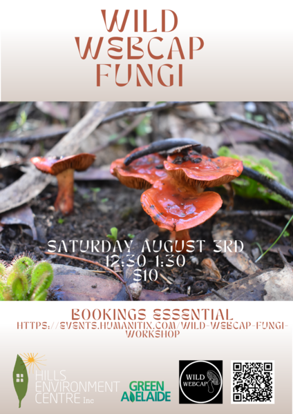 Poster fungi with QR